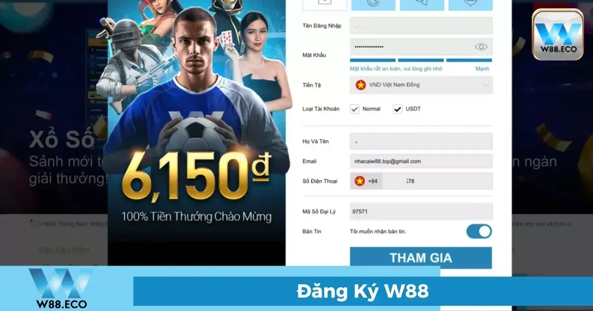 W88 | Link Vào Nhà Cái W88 Chính Thức Mới Nhất 31 Hướng dẫn đăng ký W88